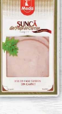 Meda Șuncă din piept de curcan, 100g