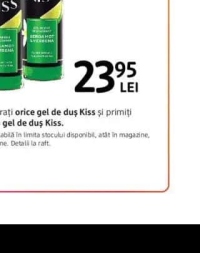 Kiss gel de duș diverse variante