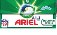 Ariel all in one mountain spring capsule 29 buc.