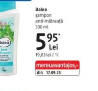 Balea șampon anti-mătreață 300 ml