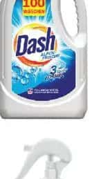 Dash detergent lichid pentru rufe 100 spălări 5 l