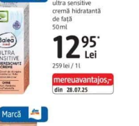 Balea med ultra sensitive cremă hidratantă de față 50ml
