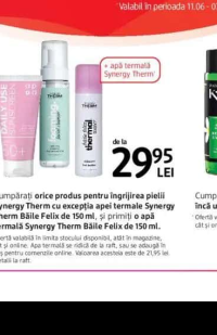 Synergy Therm produse de îngrijire a pielii