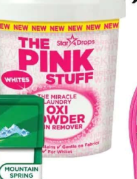 The Pink Stuff pudră pentru îndepărtarea petelor 1 kg