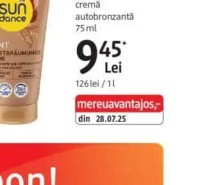 SUNDANCE cremă autobronzantă 75 ml