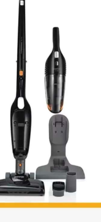 Aspirator vertical GORENJE Freestyle SVC144FBK, 0.6l, 14.4V, autonomie max 38 min, iluminare LED, ne