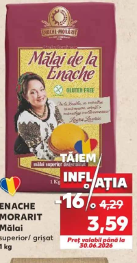 ENACHE MORARIT Mălai superior / grișat 1 kg