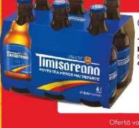 Timișoreana Bere blondă 5% alcool 6 x 0,33 l