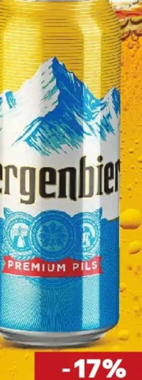 BERGENBIER Bere blondă 5% alcool 0,5 l