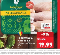 LA PROVINCIA Pulpe de pui inferioare refrigerate ATM kg