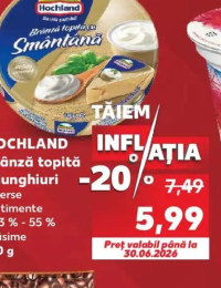 Hochland Brânză topită triunghiuri diverse sortimente 140 g