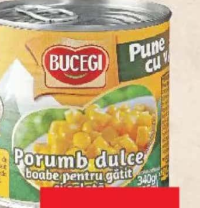 Bucegi Porumb dulce boabe pentru gătit 340 g