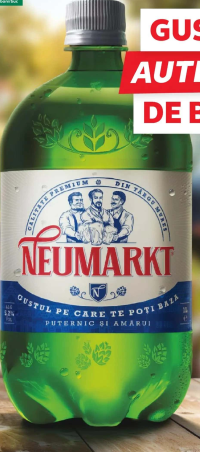 NEUMARKT Bere blondă 5,2% alcool 1l