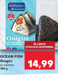 OCEAN FISH Onigiri cu somon 105 g