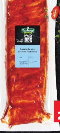 Let's BBQ Coaste de porc red garlic kg