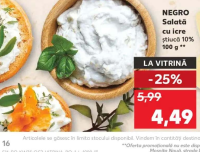 NEGRO Salată cu icre știucă 10% 100 g