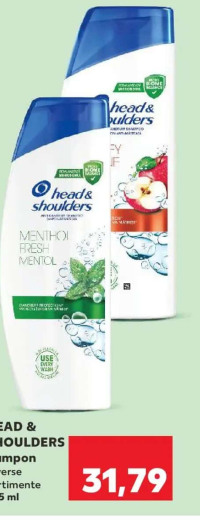 Head & Shoulders Șampon diverse sortimente 625 ml