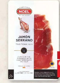 Noel Jambon Serrano 80 g