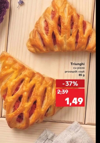 Triunghi cu pizza proaspăt copt 85 g