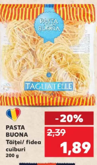 PASTA BUONA Tăiței/ fidea cuiburi 200 g