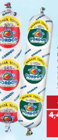 GORDON Brânză topită diverse sortimente 125 g