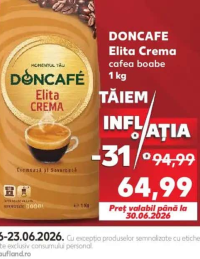 Doncafe Elita Crema cafea boabe 1 kg