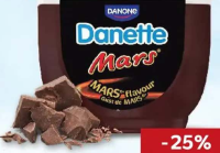 DANETTE Aromă de ciocolată / biscuiți și caramel 115 g