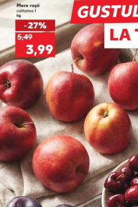 Mere roșii calitatea I kg