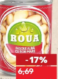 Roua Fasole albă/ albă în sos tomat/ roșie 400 g
