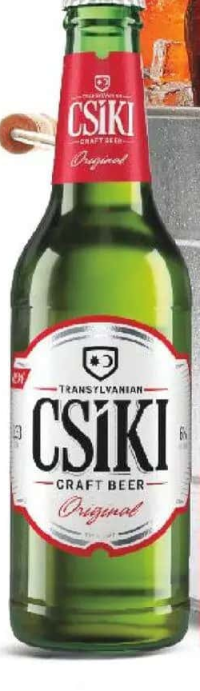 CSÍKI SÖR Bere blondă 6% alcool 0,33 l