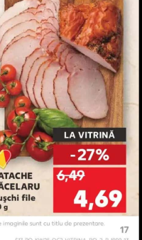MATACHE MĂCELARU Mușchi file 100 g