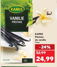 KAMIS Păstaie de vanilie 1 buc