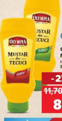 OLYMPIA Muștar iute/clasic 500 g