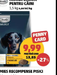 Bodie Select Hrană uscată pentru câini 1.5kg