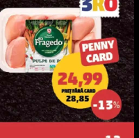 Fragedo Pulpă de Pui Dezosată fără Piele pret/kg