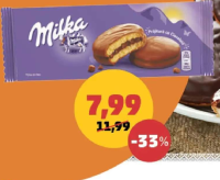 Milka Prăjitură Pufoasă glazură ciocolată 150 g