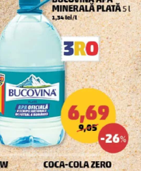 Bucovina Apă Minerală Plată 5 l