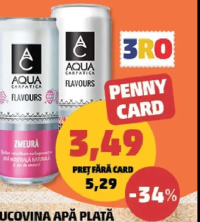 AQUA CARPATICA FLAVOURS zmeură / grapefruit roz, 330 ml
