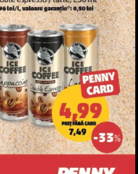 HELL ICE COFFEE cappuccino / double espresso / latte, 250 ml