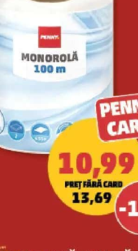 Penny Prosop Monorolă 2 straturi 100 m