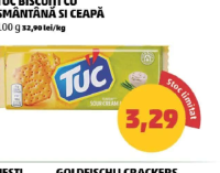 TUC Biscuiți cu Smântână și Ceapă 100 g