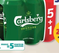 CARLSBERG BERE BLONDĂ 6x500 ml
