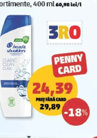 HEAD&SHOULDERS Șampon diverse sortimente 400 ml