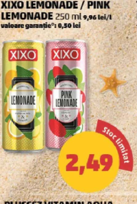 XIXO LEMONADE / PINK LEMONADE 250 ml