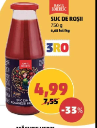 Hanul Boieresc Suc de roșii 750 g