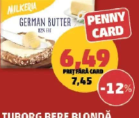 Milkeria Unt German 82% grăsime 250 g