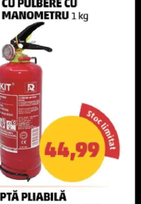 RUNKIT STINGĂTOR CU PULBERE CU MANOMETRU 1 kg