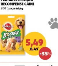 Pedigree Biscrok Recompense câini 200g