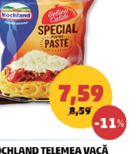 Hochland Brânză Rasă pentru Paste 100 g