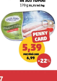 Gran Mare File macrou în sos tomat 170 g